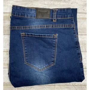 Womens  Lucky‎ and Blessed Denim  boyfriend  jeans distresswsequins  Size 18d